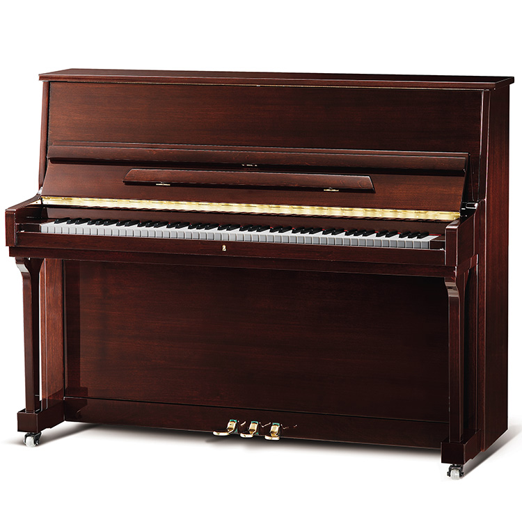 PIANO VERTICAL 118M CAOBA ESTUDIO C/ BANCA ROSENTHAL UP118M-CAOS