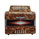 ACORDEON BOTONES SOL CAFE 3012 FARINELLI 3012C