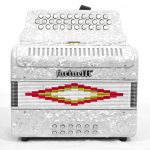 ACORDEON BOTONES SOL BLANCO 3012 FARINELLI 3012W