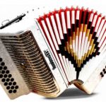 ACORDEON BOTONES SOL BLANCO BN 3012 FARINELLI PREMIUM 3012W1HG