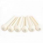PIN P/GUITARRA ABS MARFIL DOT RADON 3mm PAQ C/10 ALICE A021IVY/3LSR