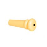 BOTON P/TAHALI ABS MARFIL DOT NEGRO 3mm/PVC PAQ C/20 ALICE A023IVY/3PVC