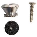 BOTON P/TAHALI ALUMINIO GRIS ALICE A024AL-A