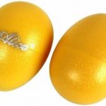 HUEVOS DE PERCUSION PLASTICO AMARILLO (PAR) ALICE A041SE/YW