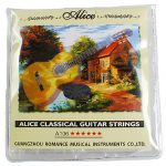 JUEGO DE CUERDAS P/GUIT CLASICA NYLON-PLATA T/ALTA ALICE A106H