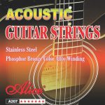CUERDA 2a .015 P/GUIT ACUST-TEXANA FOSF-BRONCE PAQ 10 ALICE A207SL-2
