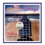 JUEGO DE CUERDAS P/UKULELE SOPRANO C(Do) NYLON CRISTAL ALICE AU043