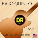 JUEGO DE CUERDAS P/BAJO QUINTO ACERO INOXIDABLE HI-BEAM DR BQ-10
