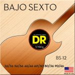 JUEGO DE CUERDAS P/BAJO SEXTO ACERO INOXIDABLE HI-BEAM DR BS-12