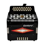 ACORDEON BOTONES SOL NEGRO 3012 CENTURY C3012N