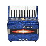 ACORDEON TECLAS AZUL 2512 CENTURY CNAC027
