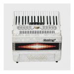 ACORDEON TECLAS BLANCO 3448 5 REGISTROS CENTURY CNAC041
