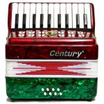 ACORDEON TECLAS JUNIOR BANDERA 22-8B CENTURY CNAC049