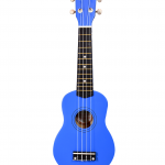UKULELE SOPRANO AZUL MARINO CON FUNDA COPACABANA CPUK042
