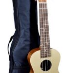 UKULELE CONCIERTO MADERA SPRUCE/CAOBA CON FUNDA COPACABANA CPUK051