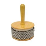 CABASA GRANDE METALICA EN MADERA NATURAL DM DMCB003