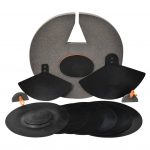 PRACTICADORES P/ BATERIA DE HULE 9 PZAS DM DMPR001