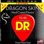 JUEGO DE CUERDAS P/GUIT ELECT MEDIUM 10/46 DRAGON SKIN DR DSE-10