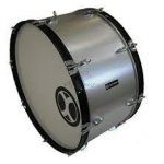 TAMBORA PROFESIONAL PLATA 24X20X24 EXTREME EXTM009