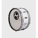 TAMBORA DE MARCHA JUNIOR BLANCA 18X7 6 LUGS C/ CORREA EXTREM EXTM022