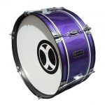 TAMBORA DE MARCHA JUNIOR MORADA 18X7 6 LUGS C/ CORREA EXTREM EXTM024