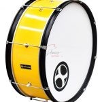 TAMBORA DE MARCHA AMARILLA 24X10 8 TORNILLOS EXTREME EXTM026