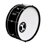 TAMBORA DE MARCHA NEGRA 24X10 8 TORNILLOS EXTREME EXTM027