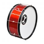 TAMBORA DE MARCHA ROJA 24X10 8 TORNILLOS EXTREME EXTM028