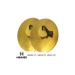JUEGO DE PLATILLOS 16" P/ BANDA O MARCHA C/ SUJETADOR HAMMER HMPL011