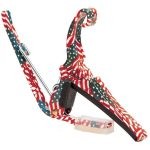 CAPODASTRO P/GUITARRA ACUSTICA BANDERA USA KYSER KG6FA