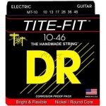 JUEGO DE CUERDAS P/GUIT ELECT MEDIUM 10/46 TITE-FIT DR MT-10