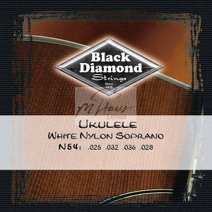 JUEGO DE CUERDAS PARA UKULELE SOPRANO BLACK DIAMOND   N54