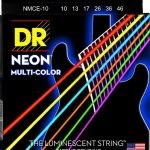 JUEGO DE CUERDAS P/GUIT ELECT MED 10/46 HI-DEF MULTI CLR DR NMCE-10