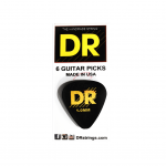 PUA BLACK DELRIN 1.00 MM PAQ 6 PIEZAS DR P6BK-H