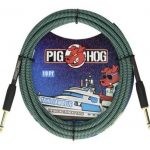 CABLE P/INST TAHITIAN BLUE 3.05mt 1/4"-1/4" PIG HOG PCH10TAB