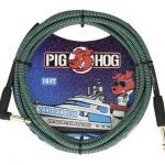 CABLE P/INST TAHITIAN BLUE 3.05mt 1/4-1/4 ANG RECTO PIG HOG PCH10TABR