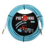 CABLE P/INST DAPHNE BLUE 6.10mt 1/4"-1/4" PIG HOG PCH20DB