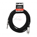 CABLE P/MICROFONO 6.10mt XLR-PLUG 1/4 MONO STRUKTURE SMCHZ20