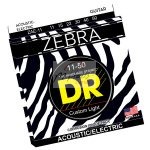 JUEGO DE CUERDAS P/GUIT ACUST-ELECT CSTM LIGT 11/50 ZEBRA DR ZAE-11